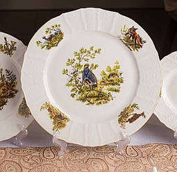 Набір підставних тарілок 25 см Thun Bernadotte Мисливство U001011