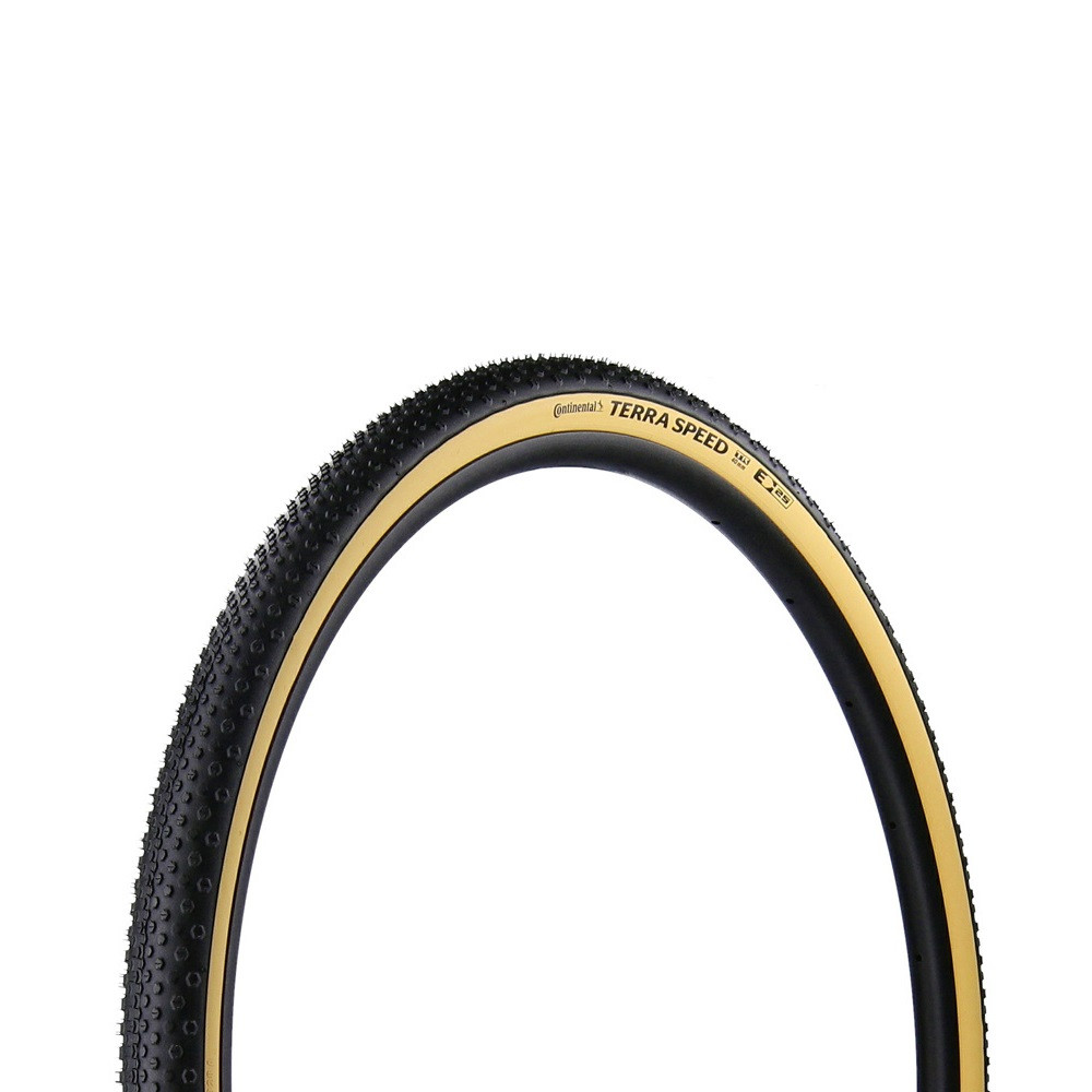 Покришка безкамерна Continental Terra Speed ProTection 28 | / 700 x 35C / 28 x 1.35 чорна / кремова, складна