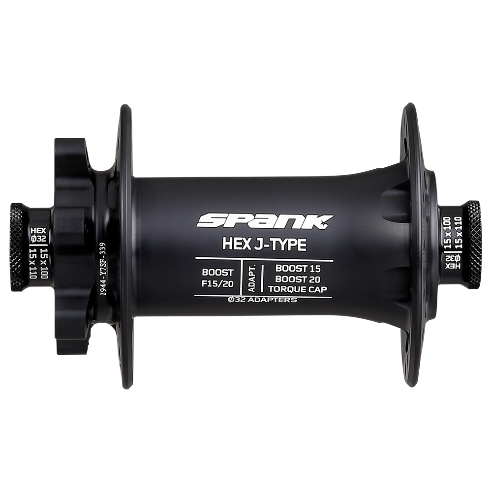 Втулка передня SPANK HEX J-TYPE Boost F15/20, Black