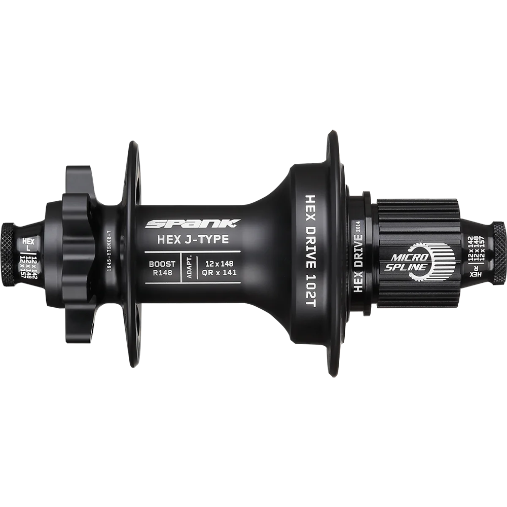 Втулка задня SPANK HEX J-Type Boost R148 Microspline 32H, Black