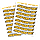 Набір наклейок на обода SPANK Decal kit, Yellow, фото 3