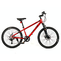 Велосипед RoyalBaby Dart 7 Speeds 24", OFFICIAL UA, червоний