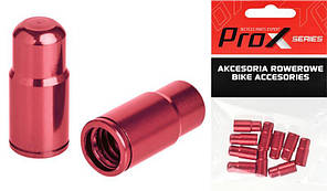 Ковпачки на ніпель ProX FV-01 Presta 10 шт., червоний (C-PZ-0455)