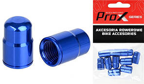Ковпачки на ніпель ProX AV-01 AV Schrader 10 шт., синій (C-PZ-0453)