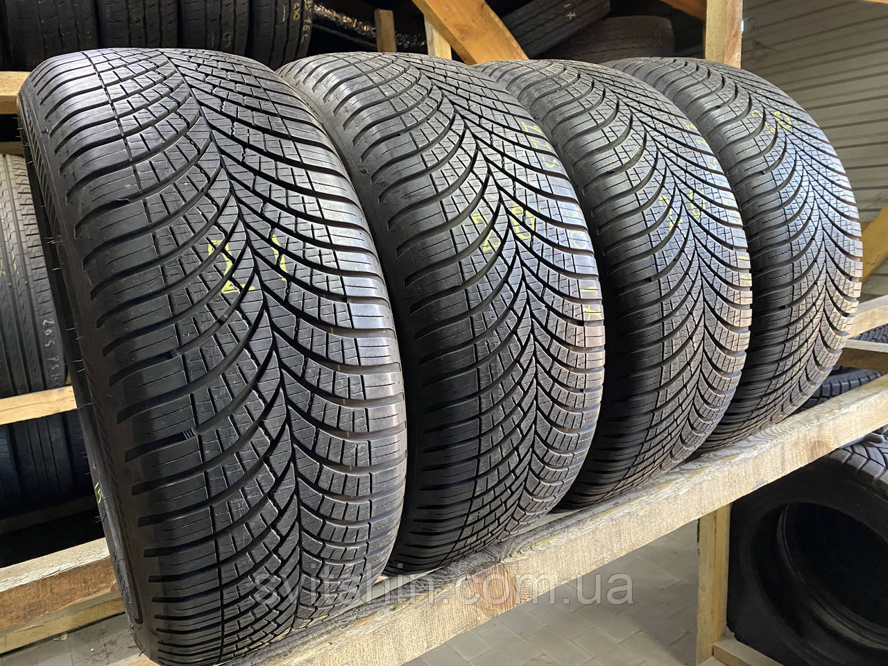 Зимові шини 225/50R17 Goodyear Vector4Season 6.5-7мм 20/21рік, фото 1