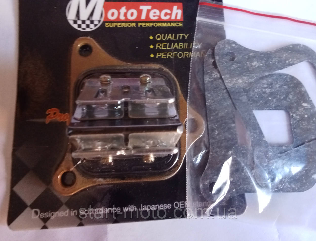 Honda LEAD 50 AF48 Пелюсковий клапан (фірма MOTOTECH) Оригінал Тайвань, фото 1