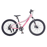 Велосипед RoyalBaby Royal 7-17 24", OFFICIAL UA, рожевий