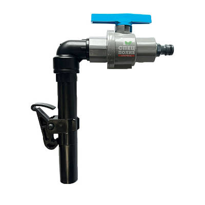 Ключ для водорозетки Irritec (Італія) з краном і адаптером для шлангу, до 10 бар