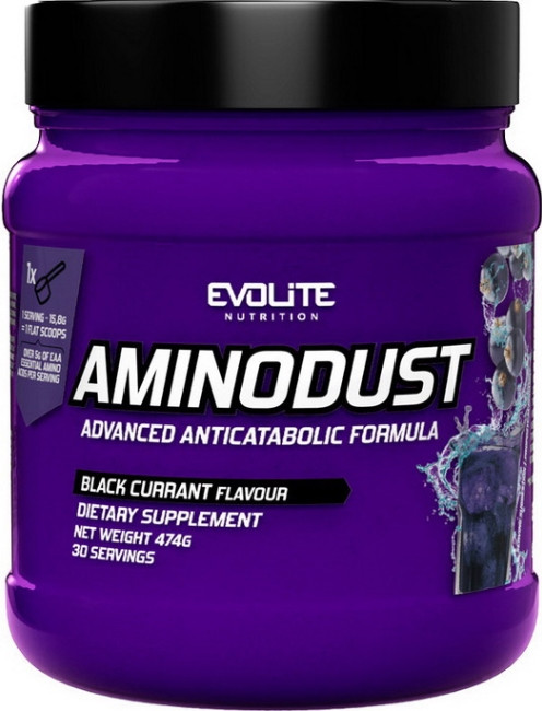 Комплекс амінокислот Evolite Amino Dust 474г чорна смородина