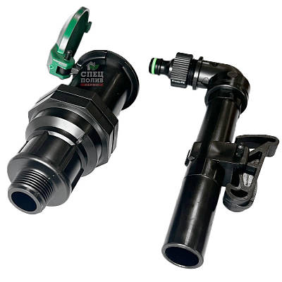 Гідророзетка з ключем і адаптером під шланг, підключення 3/4" ЗР (26 мм), до 10 бар, (Irritec, Італія)