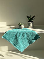 Акція! Махровий рушник серветка для рук та обличчя 30х30 см м'ята Узбекистан