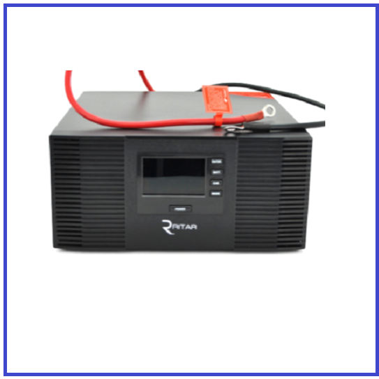 ДБЖ з правильною синусоїдою Ritar RTSWrl-1000VA (600Вт) LCD 10/20A 12В