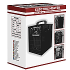 ЕЛЕКТРИЧНИЙ ОБОГРІВАЛЬНИЙ З ВЕНТИЛЯТОРОМ І ТЕРМОСТАТОМ 3 КВТ KAMINER (24361), фото 3