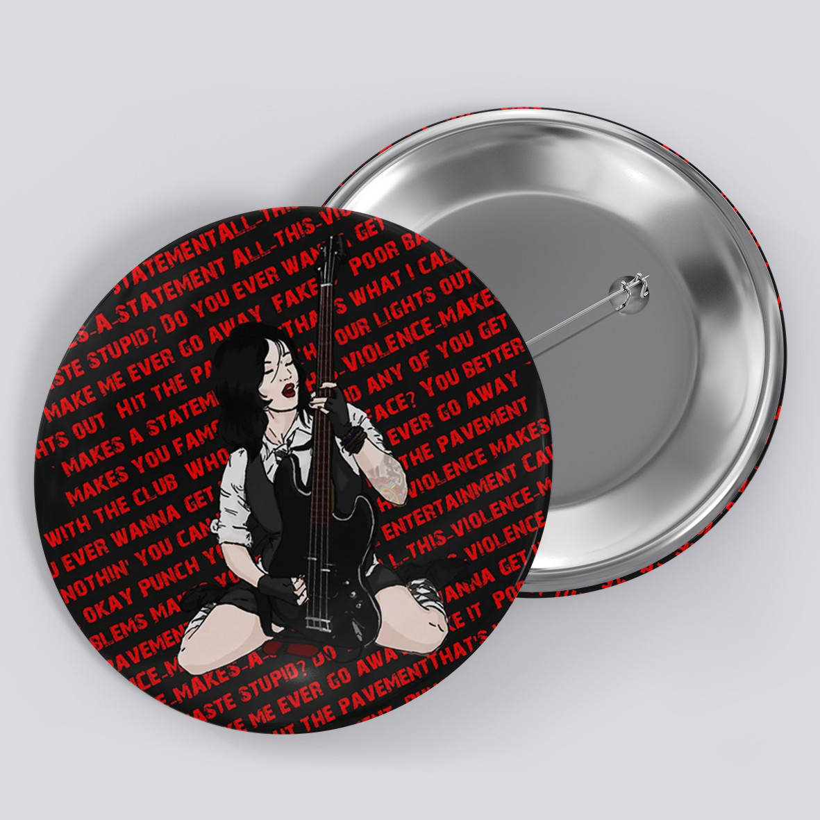 Значок "Mindless Self Indulgence / MSI" №30