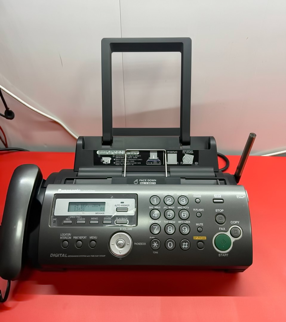 Факсимільний апарат телефон-факс Panasonic KX-FC253 (KX-FC253UA) Б/В