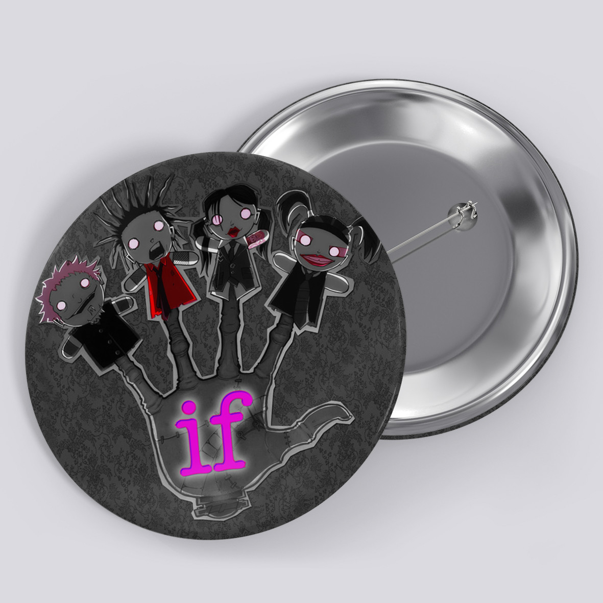 Значок "Mindless Self Indulgence / MSI" №38, фото 1