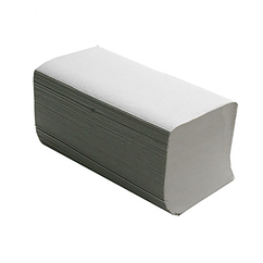 Рушники паперові макулатурні V-подібні.,200шт., Buroclean, сірі 10100106