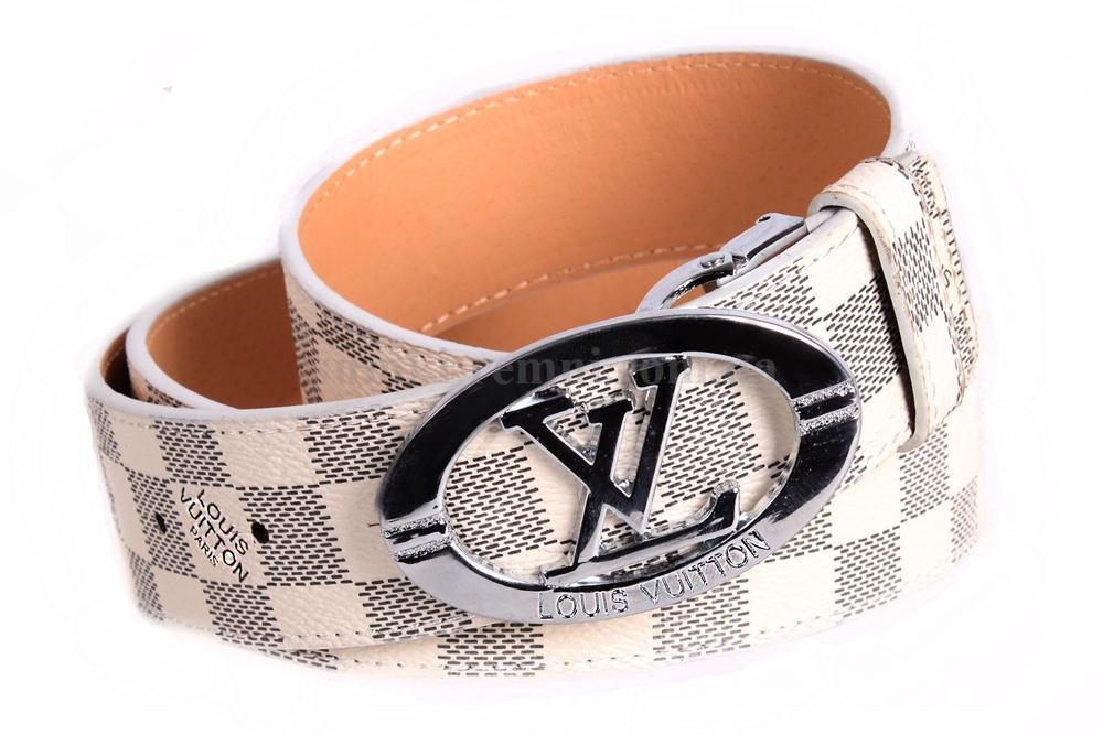 Жіночий ремінь зі штучної шкіри HL5717 білий, фото 1