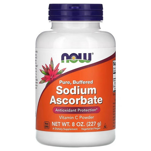 Аскорбат натрію Now Sodium Ascorbate Vitamin C Powder (227 грам.)