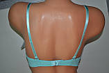 Бюстгальтер Adjani павлінове забарвлення чашка B Бірюзовий, фото 3