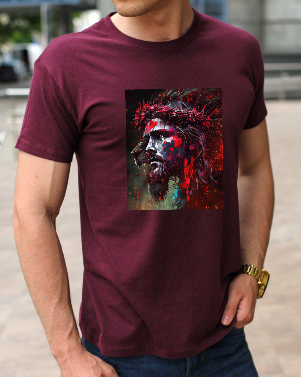 Православні футболки з християнською символікою фото , бавовняні однотонні розмір S, фото 1