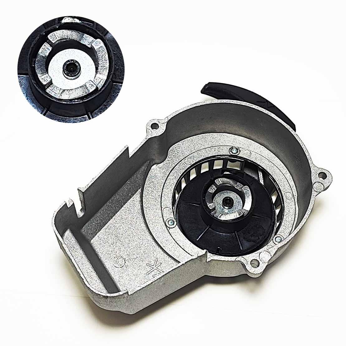 Стартер для дитячого квадроцикла алюмінієвий зі шнурком MINIMOTO MiniATV 49cc Тип 2, фото 1