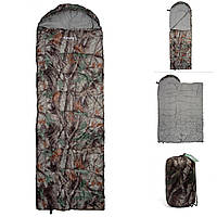 Спальник з капюшоном Ranger Germes Camo, спальник-ковдра Ranger RA6637 (220x75см)