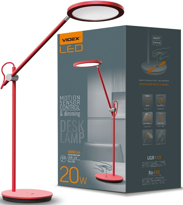 Лампа наст. LED Videx VL-TF15R 20W 4100K, фото 1