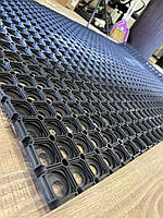 Килимок гумовий від пилу та бруду 100х150 см "Сота". Брудозахисний (від бруду та пилу). Килимок для дому.
