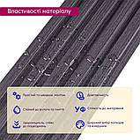 Декоративна рейка WPC стінова графіт 3000*150*9мм (D) SW-00001871, фото 4