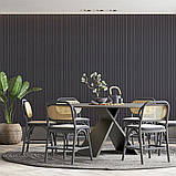 Декоративна рейка WPC стінова графіт 3000*150*9мм (D) SW-00001871, фото 7