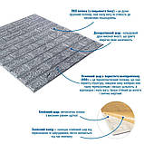 Панель стінова 3D 700х770х2мм СРІБЛО (D) SW-00001908, фото 2