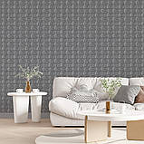 Панель стінова 3D 700х770х2мм СРІБЛО (D) SW-00001908, фото 5