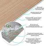 Самоклеюча вініловая плитка в рулоні 0,6*3m*2мм Мат SW-00002030, фото 2