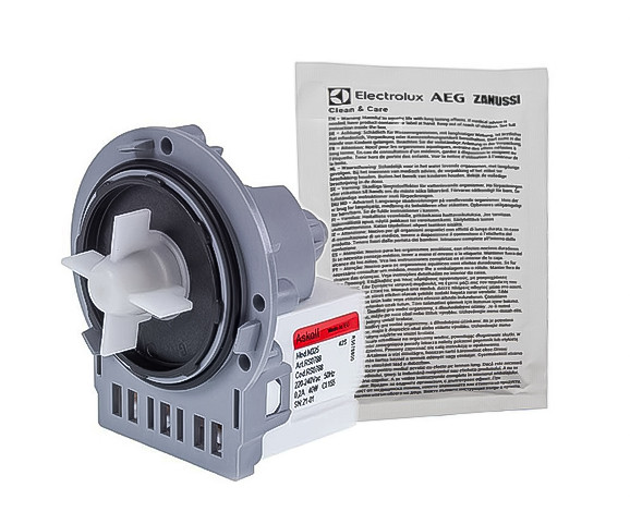 Зливний насос пральної машини універсальний Askoll Mod M231 XP з засобом очистки від накипу Electrolux, фото 1