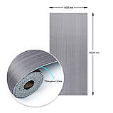 Самоклеюча вініловая плитка в рулоні 0,6*3m*2мм Мат SW-00002055, фото 3