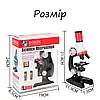 Мікроскоп дитячий з підсвічуванням Science Microscope 20-11-6 см, фото 9