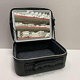 Косметичка-органайзер із дзеркалом A-PLUS 9228 Чорний, фото 7