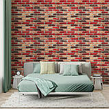 Панель стінова 3D 700х770х2мм (047-2) КАТЕРИНОСЛАВСКА ЦЕГЛА (D) SW-00001916, фото 5