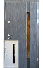Двері вхідні Redfort Авеню вулиця (сіра сублімація) серія Комфорт 3 контури, фото 2
