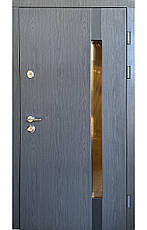 Двері вхідні Redfort Авеню вулиця (сіра сублімація) серія Комфорт 3 контури, фото 5