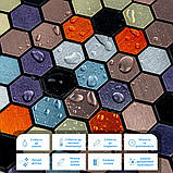 Самоклеюча алюмінієва плитка 300х300х3мм SW-00001935, фото 4