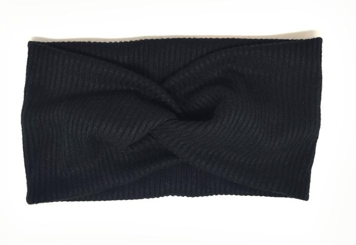 Пов'язка підліткова для дівчинки чорна, фото 1