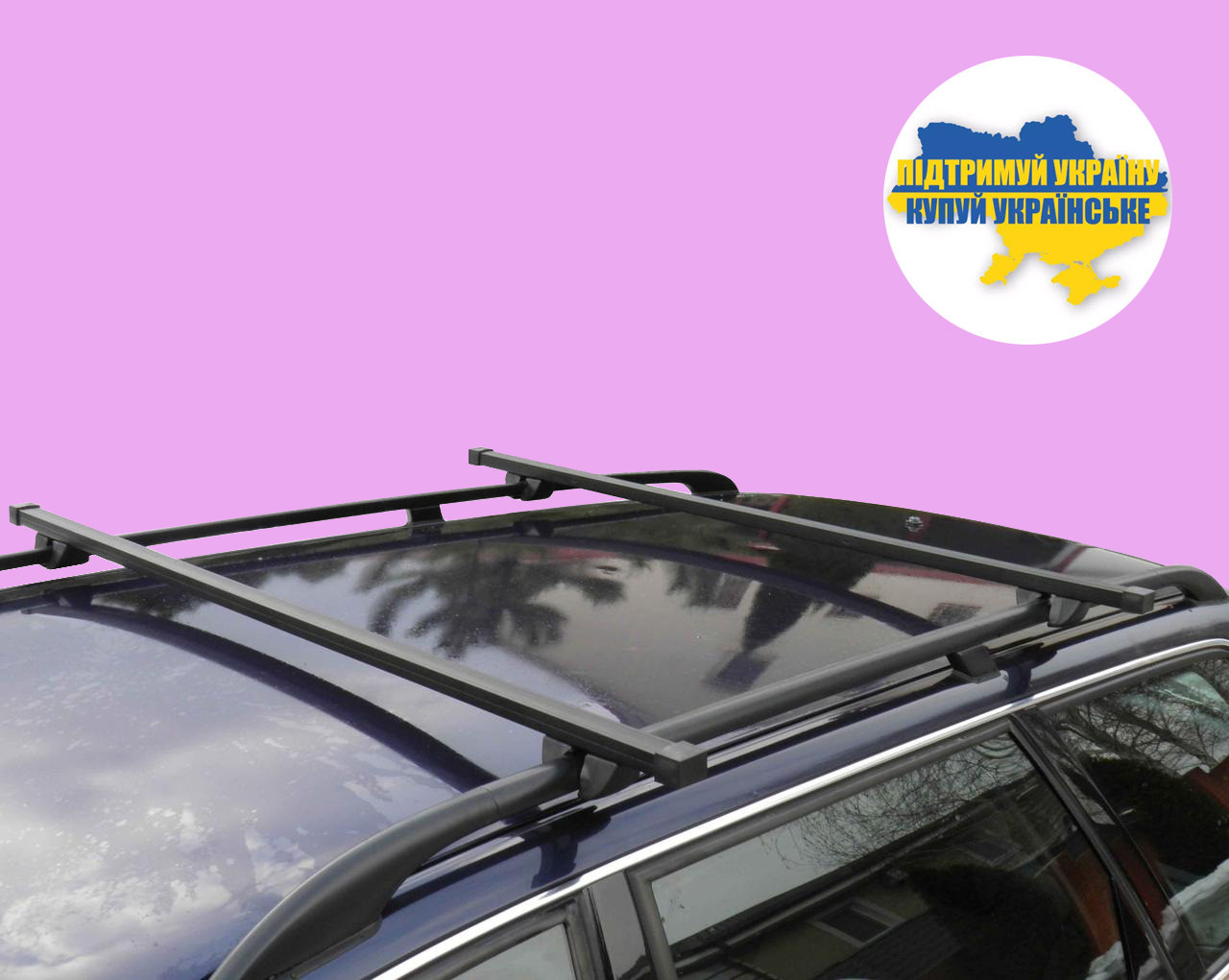 Багажник Honda Civic 1995-2002 на рейлінги RelM-128-2041