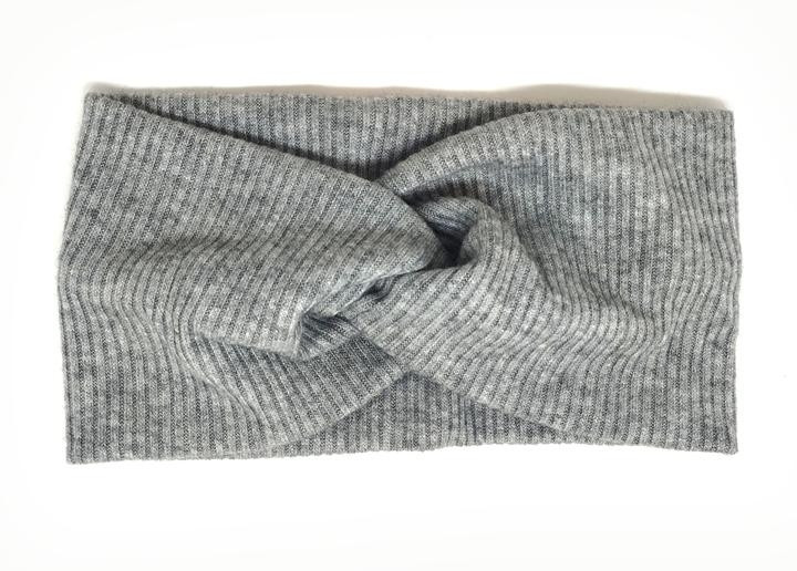 Пов'язка підліткова для дівчинки сіра осінь весна, фото 1