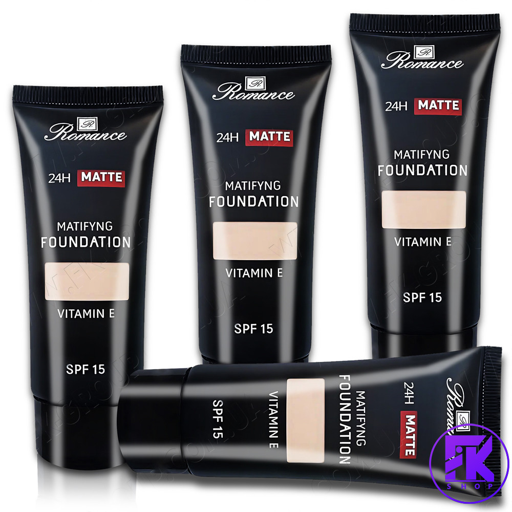 Тональний крем матовий SPF15 Romance 24 Matte, 35 мл