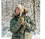 Зимова шапка вушанка Mil-Tec Olive 12104601 - розмір S-55-56, фото 9