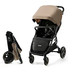 Коляска прогулянкова Kinderkraft Mitzy Linen Beige Бежева