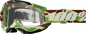 Окуляри 100% Strata 2, War Camo, прозора лінза