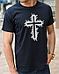 Православні чоловічі футболки з релігійною символікою Хрест, бавовняні розмір S, фото 6